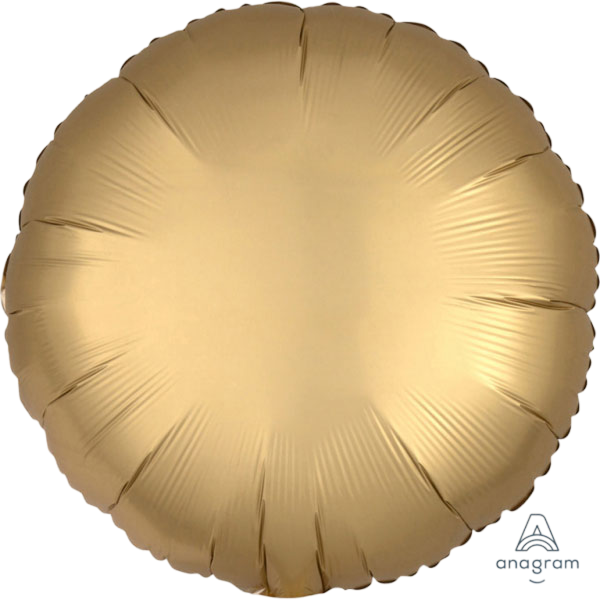 STANDARD ROUND SATIN LUXE GOLD